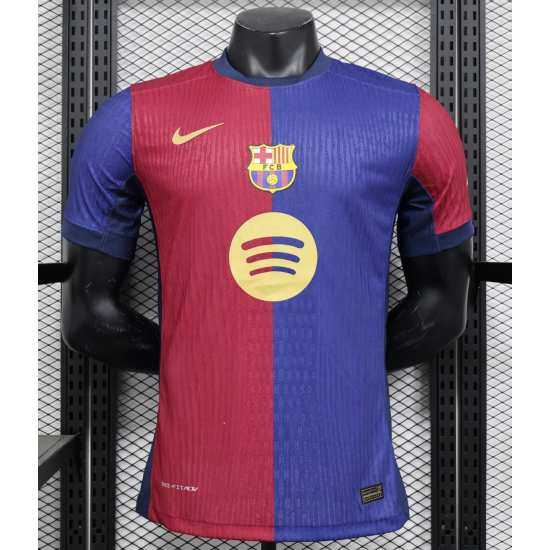 2024/25 Barcelona Nike Home Replica Custom Soccer Jersey Player Version- Royal