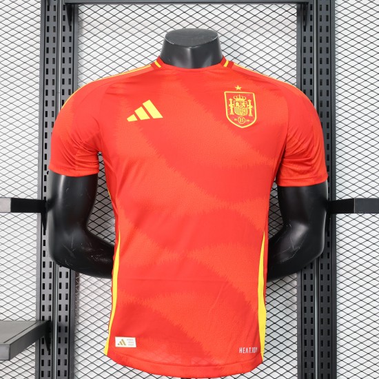 Spain National Team adidas 2023/24 Home Replica Jersey - Red