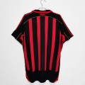 2006/2007 AC Milan Home Retro Jersey-Red