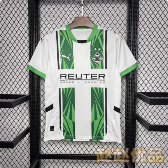 Puma/Puma 24-25 Borussia Mönchengladbach Home Fan Edition Football Jersey