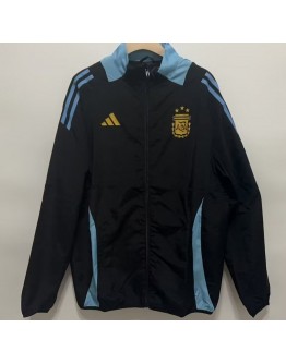 24-25 Argentina black windbreaker