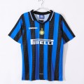 1997/1998 season Inter Milan Home fan version  Retro Jersey-blue