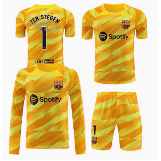 23/24 season Barcelona goalkeeper long sleeve jersey