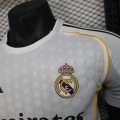 Real Madrid adidas 2025/26 Home Replica Custom Jersey - White