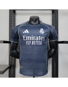 Real Madrid adidas 2025/26  away  Replica Custom Jersey - White