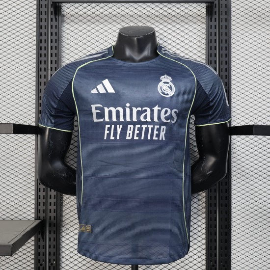 Real Madrid adidas 2025/26  away  Replica Custom Jersey - White